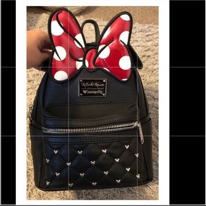 LoungeFly Minnie bookbag.